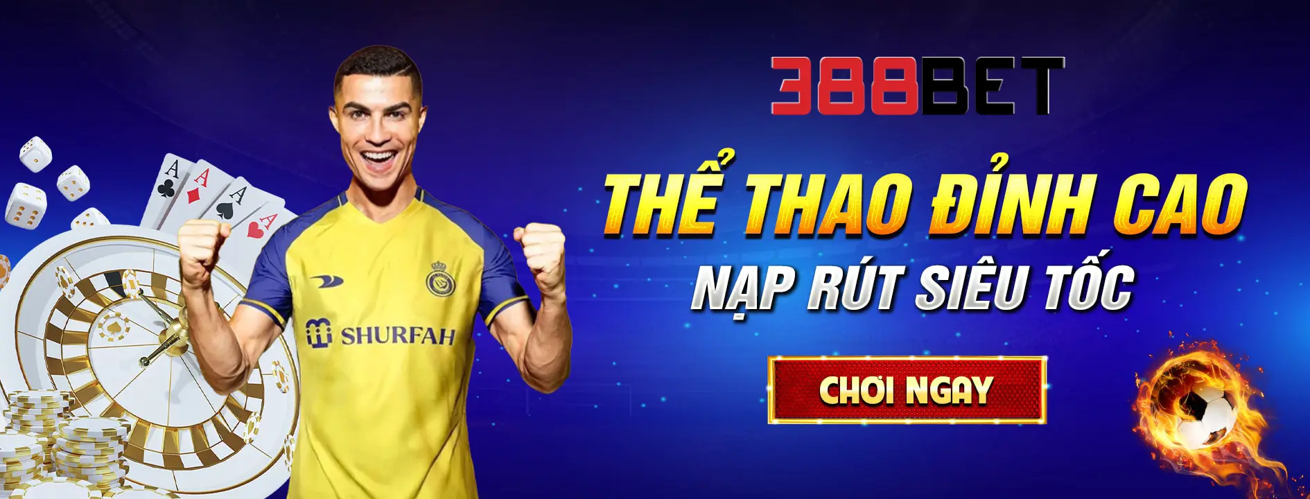 Cá cược thể thao, nạp rút nhanh chóng tại 388bet