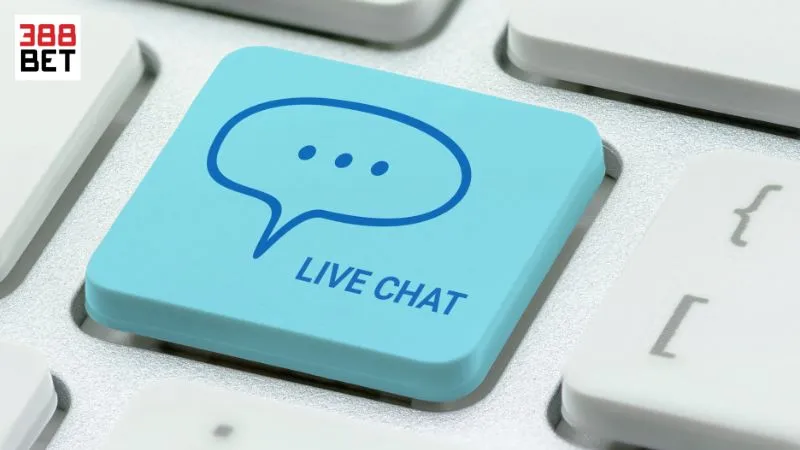 Gửi yêu cầu bằng cách nhắn tin qua live chat